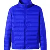 Chaqueta acolchada de algodón ligero anti-temporada para hombre, ultra delgada, ligera, fina, talla grande, para hombre gordo, nueva