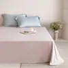 Sábana de Lujo Ligero de Tencel Lavado 60S Fresca y Amigable con la Piel, Pieza Única, Nuevo 2026 Color Sólido Sencillo, Sábana Fresca y Transpirable