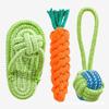 Brinquedo para Cães Chinelos de Nó Molar Resistente à Mordida Pequeno Médio e Grande Filhote Teddy Golden Retriever Urso Produtos para Animais de Estimação