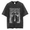 Camiseta com Estampa Quente de Anime Solo Leveling Sung Jin Woo Masculina Feminina