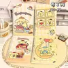 Cuaderno Lindo de Dibujos Animados Espiral Súper Grueso para Estudiantes de Secundaria y Preparatoria, Papel Grueso de Alta Calidad, Diseño Elegante y Fresco