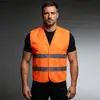Coletes refletivos para canteiros de obras, projetos de construção chineses, roupas refletivas de segurança, impressão de logotipo personalizado, uniformes de trabalho