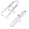 Soporte de doble propósito para caña de mar, simple, con clavija al suelo, soporte para caña de mar, metal, mano de mar, soporte de doble propósito, horquilla de tierra, soporte simple con clavija al suelo