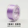Cordão elástico de mão corda texto brincadeira miçanga de pérola de cristal material faça você mesmo seda plana elástico resistente ao desgaste cordão de pulseira fio para miçangas