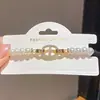 Pulseira com fecho de nariz de porco com pérolas redondas de zircônia, pulseira de estilo nicho de luxo leve, joias com toque de alta qualidade para o Instagram