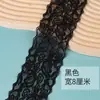 Accesorios de Encaje Blanco y Negro Encaje Elástico Hecho a Mano DIY Tela Ropa Sofá Cortina Material Encaje