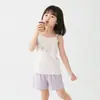 Camisola de Modal para Niñas para Primavera y Verano, Camiseta sin Mangas Interior para Niñas, Chaleco Exterior para Bebé, Camiseta sin Mangas Infantil