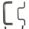 Formular equipo de soldadura de hierro con mango sólido, gabinete, puerta, cajón, mango de acero al carbono con doble curva en forma de U especial, 8 mm, 10 mm, 12 mm