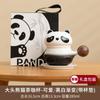 Taza de té de panda, taza de cerámica, taza de café creativa con separación de té, regalo de oficina y negocios, logotipo grabado