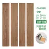 Calcomanías de Piso Autoadhesivas de PVC Fábrica Grano de Madera Retardante de Llama Impermeable para el Hogar Resistente al Desgaste Renovación Ecológico Lvt Piedra Plástico Piso Cuero