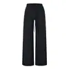 Pantalones de chándal rosas con cordón para mujer, nuevo estilo de otoño, pierna recta americana, ajuste relajado, holgados, casuales, de pierna ancha y deportivos