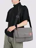 Bolsa transversal masculina transfronteiriça, mochila estudantil moderna para ir à aula, bolsa de ombro simples, fashion e versátil para homens, atacado