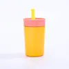 Taza de Acero Inoxidable 304 Transfronteriza Mini Taza de Café Taza Térmica Portátil Capacidad Pequeña Taza para Hielo Taza con Popote