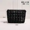Bolsa de Maquillaje Multifuncional de Color Sólido Bolsa de Artículos de Tocador de Viaje Gran Capacidad Rejilla para Polveras Bolsa de Almacenamiento con Compartimentos para Herramientas de Belleza