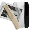 Pente Portátil Pequeno de Viagem Antiestático Fosco Ecológico Simples de Bolso para Crianças Estudante Alisamento de Cabelo Dentes Finos