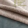 Sudadera de algodón 32s tejido de 475g primavera y otoño tejida marca de moda tela para ropa sudadera de punto grueso material para sudadera venta al por mayor