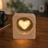 Luz de Noche de Cristal Souvenir Creativo de Cristal Adornos de Escritorio Lámpara de Mesita de Noche Puesto de Manualidades Regalos para Estudiantes y Maestros