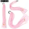 Coleta Gradiente de Siete Colores Coleta Trenza Pequeña Trenza de Color Sucio Coleta Tocado Personalizado Hip Hop Trenza de Tres Hilos