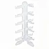 Soporte de exhibición de plástico desmontable transfronterizo para gafas, estante de almacenamiento de gafas, estante de almacenamiento para el hogar, estante de exhibición de gafas de sol, versión engrosada