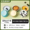 Freidora de Aire Doméstica Especial Vaso de Papel de Estaño Cuenco Horno para Hornear Resistente a Altas Temperaturas Molde para Tarta de Huevo Pudín Pastel Pequeño