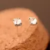 Pendientes de Estilo Coreano Más Vendidos, Pendientes Brillantes de Diamantes de Moda Tendencia, Pendientes Sencillos y Modernos para Mujer, Accesorios Pequeños al por Mayor