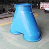 Divisor de ar de ferro de mineração sob o poço, desviador de duto de ar duro, ventilador duplo, dispositivo de comutação automática, três cilindros de ar de germânio, fabricante