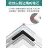 Aluminio forjado puente de rotura protector de esquina de ventana de aluminio esquina anticolisión sistema de ventana de apertura hacia adentro ángulo recto de ventana aleación de aluminio esquina de ventana interior manguito anticolisión