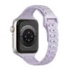 Correa de silicona delgada de tres eslabones adecuada para Apple Watch 9 10 S11 iWatch Pulsera ultrafina
