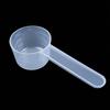 Cuchara de Plástico Transparente para Mascarilla Capacidad 20g 40ml Cuchara Medidora de Plástico para Alimento, Fertilizante, Pesticidas, Agua 40g