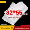 Sacos auto-adesivos OPP para embalagem de roupas Sacos de plástico transparente com impressão atacado spot 5 fios 32*55cm