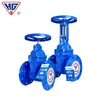 Válvula Gaveta Hugong de Xangai com Vedação Macia e Haste Oculta Z41X-16Q Válvula Gaveta com Haste Exposta em Ferro Fundido Dúctil com Flange