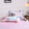 Un Par de Fundas de Almohada 100% Algodón para Parejas Adultas, Cubiertas Individuales para Núcleo de Almohada para Niños 48*74 Viaje Espacial