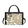 Bolsa Feminina 2024 Casual Moda Simples Elegante Bolsa de Mão Ombro Transversal Lantejoula Bolsa Feminina Mão Bolsinha de Ombro Tote