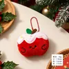Lindos Colgantes Pequeños de Peluche Serie Navideña Pequeños Regalos Navideños Colgantes para Mochila Colgantes para Llavero Llaveros