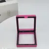 Caja transparente de suspensión de PE para joyería, caja de almacenamiento de joyas, caja de embalaje para anillos, collares, joyas, caja de cajón para regalos, venta al por mayor