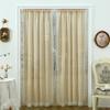 Cortina para Ventana de Bahía sin Perforaciones Transparente Permeable Sombreado Encaje Gasa Cortina Sentido Avanzado Cortina Divisoria para Balcón Cortina para Puerta de Dormitorio