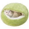 Ninho de Gato, Ninho Fechado para Cachorro de Inverno, Ninho Semi-Quente para Pet de Outono e Inverno, Ninho de Gato no Inverno, Ninho Capa Colcha