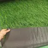 Techo Resistente al Fuego de Paja Sintética, Pabellón de Paja, Casa de Madera, Alfombra Decorativa de Paisaje para Exteriores, Hierba Amarilla, Paja