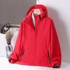 Ropa Fina de Primavera y Otoño 2022 para Hombre y Mujer para Exteriores Cortavientos Impermeable Transpirable Chaqueta con Gorro