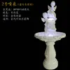 Decoración de patio estilo europeo, fuente de agua corriente, estanque de deseos para bodas, estanque de peces en terraza de jardín de villa, adornos para jardín exterior