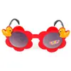 Pato Amarillo Lindo Pose Gafas de Bebé Fiesta Fiesta Gafas de Sol Anti-UV para Niños 758 3099 11