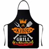 Delantal Impermeable Más Vendido en Amazon Transfronterizo Fiesta de Barbacoa Barbacoa Especial Anti-Manchas Delantal Popular Fábrica Venta al por Mayor