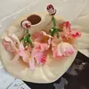 Pendientes Súper de Hada con Borlas Florales, Pendientes Frescos y Elegantes Estilo Bosque, Pendientes de Nicho de Gama Alta al por Mayor para Mujeres
