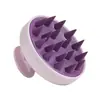Escova de Silicone Macia para Shampoo, Ferramenta de Massagem para Cabeça, Pente Massageador, Lavagem de Cabelo, Anticaspa, Coceira no Couro Cabeludo, Raspador