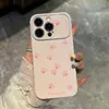 Funda de Patita de Gato Linda de Color Contrastante Adecuada para Apple 18Pm, Alto Valor Estético para Niñas, Huawei, Xiaomi 17, Vivo con Ventana Grande