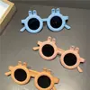Gafas de Sol Polarizadas con Orejas de Conejo para Niños Gafas de Sol de Silicona con Dibujos Animados Gafas Lindas para Niños y Niñas Color Caron de Coche Bmw