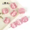 Nuevas Cuentas Sueltas de Piedra Natural Calientes en Venta con Forma de Cabeza de Gato Accesorios para Joyería DIY para Hacer Pulseras Productos Semi-Terminados al por Mayor