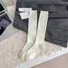 Calcetines de Lana para Pantorrilla para Mujer, Otoño e Invierno Engrosados Cálidos de Color Sólido Versátiles Estilo Japonés Calcetines Caídos, Calcetines Largos Adelgazantes para Mujer Ins