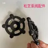 Rueda de mano de acero forjado estilo Dalian para válvula, agujero cuadrado para válvula de globo, agujero hexagonal para válvula de compuerta, interruptor, rueda de mano con pintura horneada, rueda de mano de aleación de aluminio