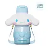 Taza térmica auténtica Sanrio, alto valor estético, adecuada para la escuela y el trayecto al trabajo, vaso de agua de gran capacidad, regalo lujoso